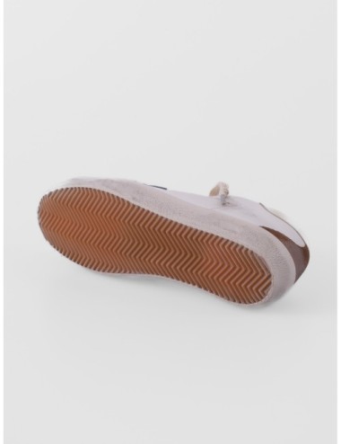zapatillas Super Star Golden Goose azul denim vista superior