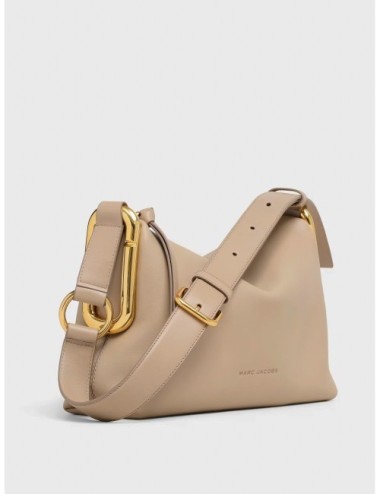 bolso SCENE Marc Jacobs gris claro detalle de acabado