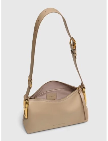 bolso SCENE Marc Jacobs gris claro detalle interior o posterior