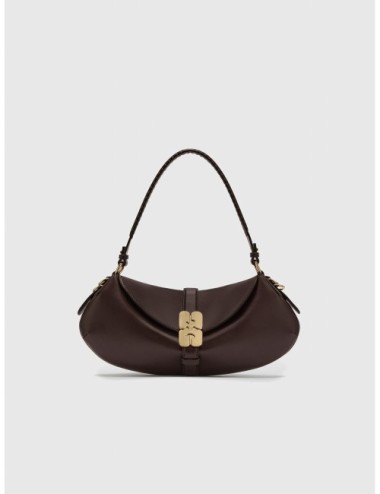 bolso BKAT Ganni marrón vista principal