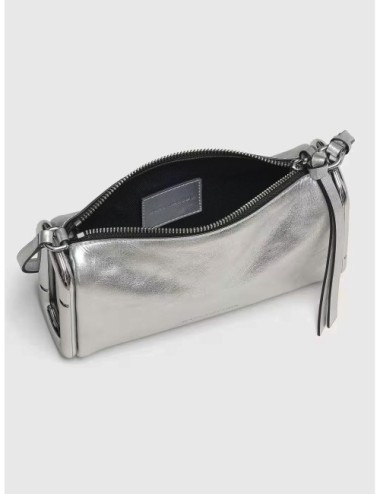 bolso SCENE Marc Jacobs plateado detalle interior o posterior