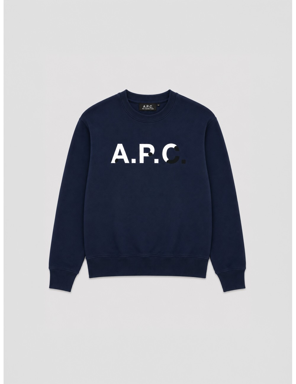 sudadera Vintage A.P.C. azul marino vista principal