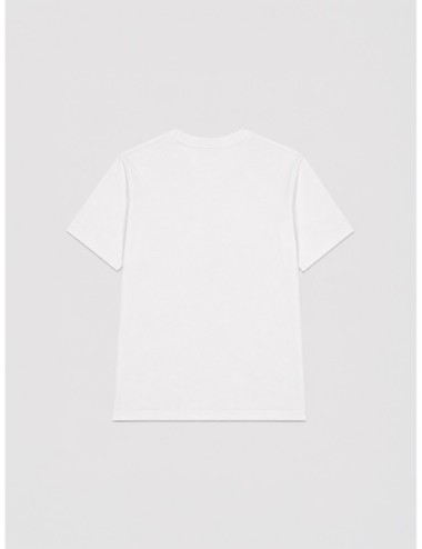 camiseta Post Card A.P.C. blanco vista trasera