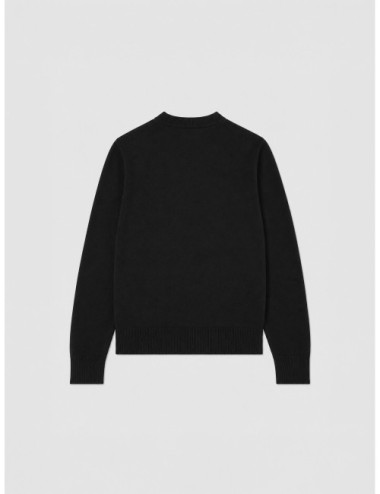 jersey Jumper With Banana GANNI negro vista trasera