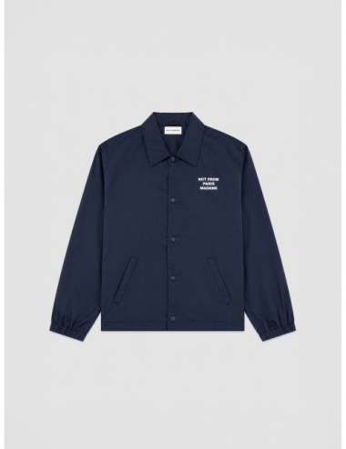sobrecamisa La Veste Slogan DRÔLE DE MONSIEUR azul marino vista principal