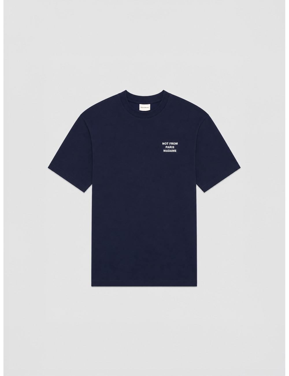 camiseta Le Tshirt Slogan DRÔLE DE MONSIEUR azul marino vista principal