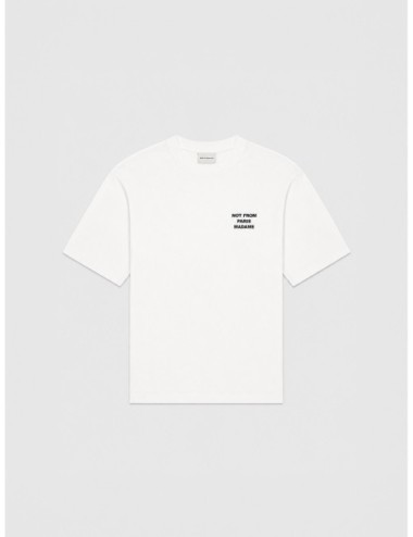 camiseta Le Tshirt Slogan DRÔLE DE MONSIEUR blanco vista principal