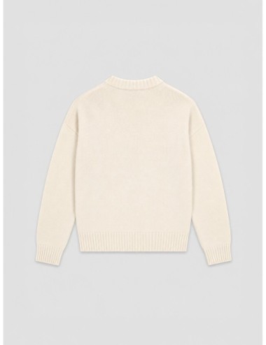 jersey CREWNECK ROTATE crudo detalle visible