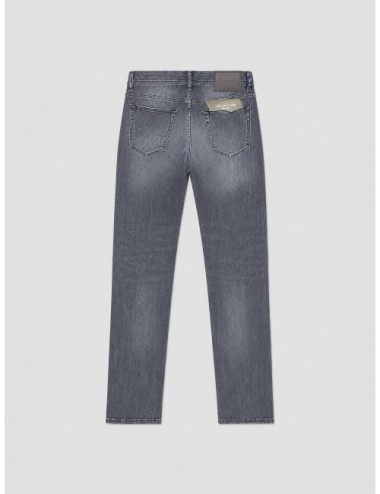 pantalón BARD JACOB COHEN gris vintage detalle visible
