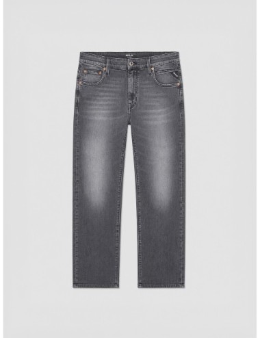 pantalón AIDEN REPLAY gris oscuro vista frontal