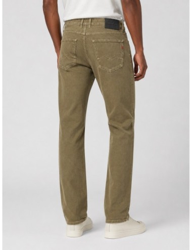 pantalón GROVER REPLAY marrón barro segunda vista