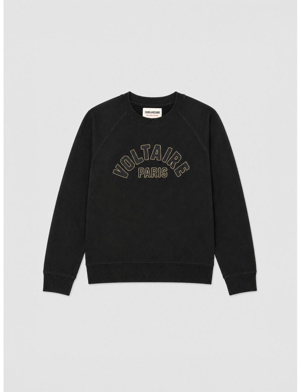 sudadera Sunca Zadig & Voltaire negra vista frontal