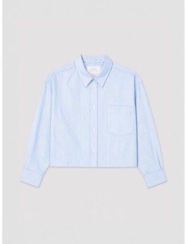 camisa Sophia A.P.C. azul vista frontal