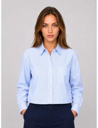 camisa Sophia A.P.C. azul vista secundaria