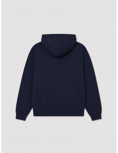 sudadera Slogan Drôle de Monsieur azul marino vista frontal