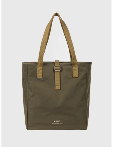 Bolso PSANL de A.P.C. en caqui vista frontal