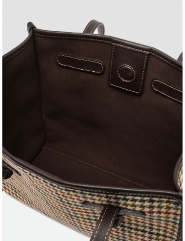 Bolso Marcella de Gianni Chiarini en beige detalle del diseño