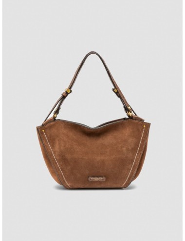 Bolso Bloom de Gianni Chiarini en coñac vista frontal