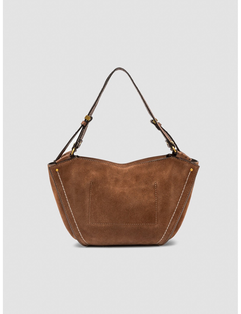 Bolso Bloom de Gianni Chiarini en coñac vista frontal