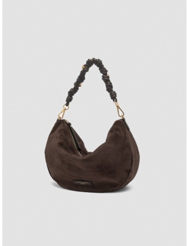 Bolso Cleo de Gianni Chiarini en moka vista en tres cuartos