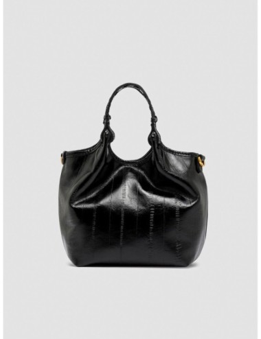 Bolso Dua de Gianni Chiarini en negro vista posterior