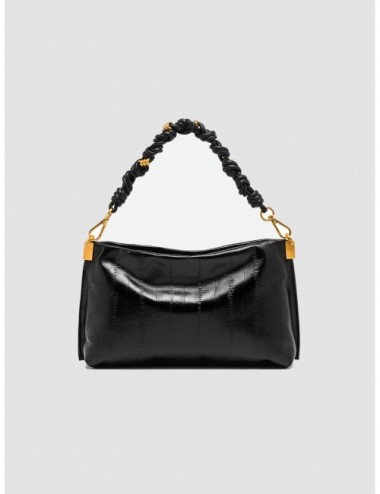 Bolso Fanny de Gianni Chiarini en negro vista frontal
