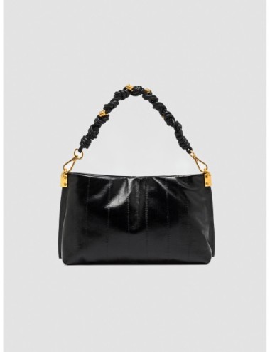 Bolso Fanny de Gianni Chiarini en negro vista posterior