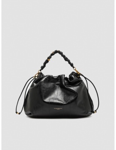 Bolso Morgana de Gianni Chiarini en negro vista frontal