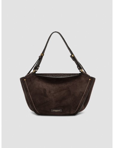 Bolso Bloom de Gianni Chiarini en moka vista frontal
