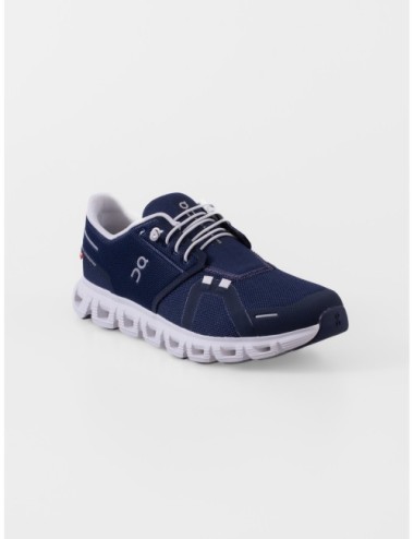 Zapatillas ON RUNNING Cloud 6 en azul marino y blanco