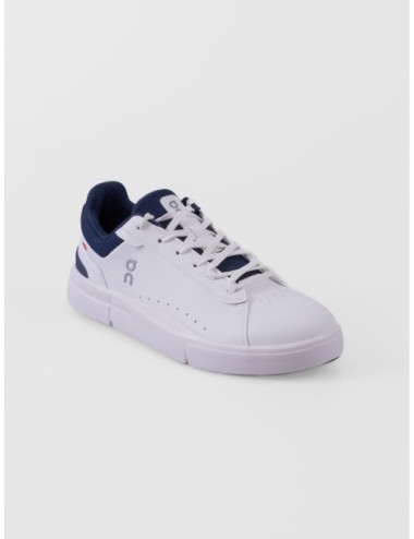 Zapatillas ON RUNNING THE ROGER Advantage en blanco y azul marino