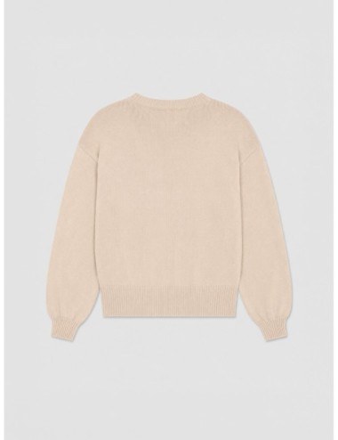 Cárdigan Teiera de Weekend Max Mara en beige con bordados florales