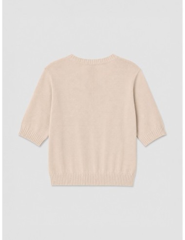 Jersey Fiacre de Weekend Max Mara en beige con gráfico y flores