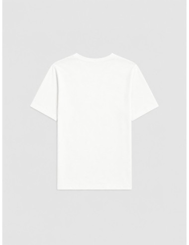 Camiseta WKDVENACO de MCM Studio Munich en algodón blanco con emblema en el pecho