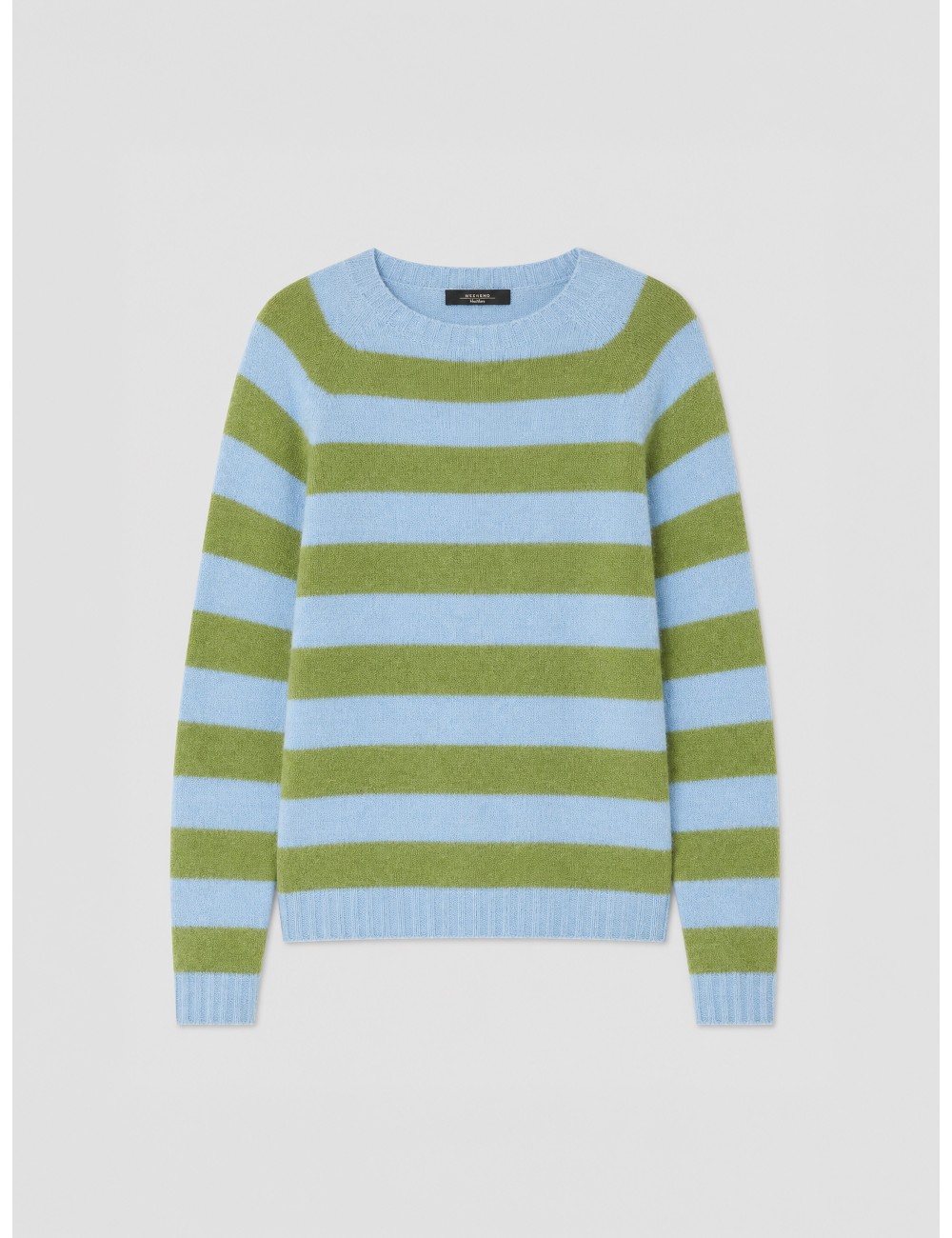 Jersey Ghiacci de Weekend Max Mara a rayas azules y verdes