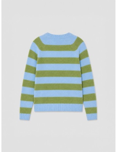 Jersey Ghiacci de Weekend Max Mara a rayas azules y verdes