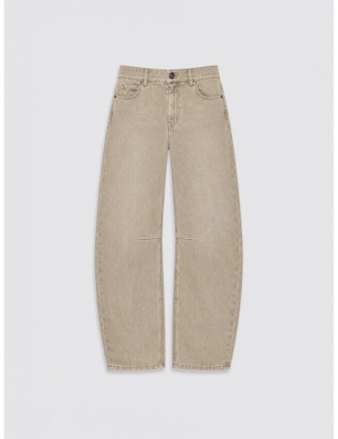Vaquero Arcadia de Weekend Max Mara en beige de pierna amplia