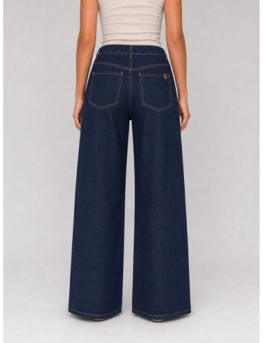 Vaquero Zattera de Weekend Max Mara en azul oscuro de pierna amplia
