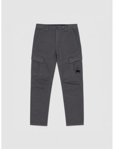 Pantalón cargo C.P. Company gris antracita con lente