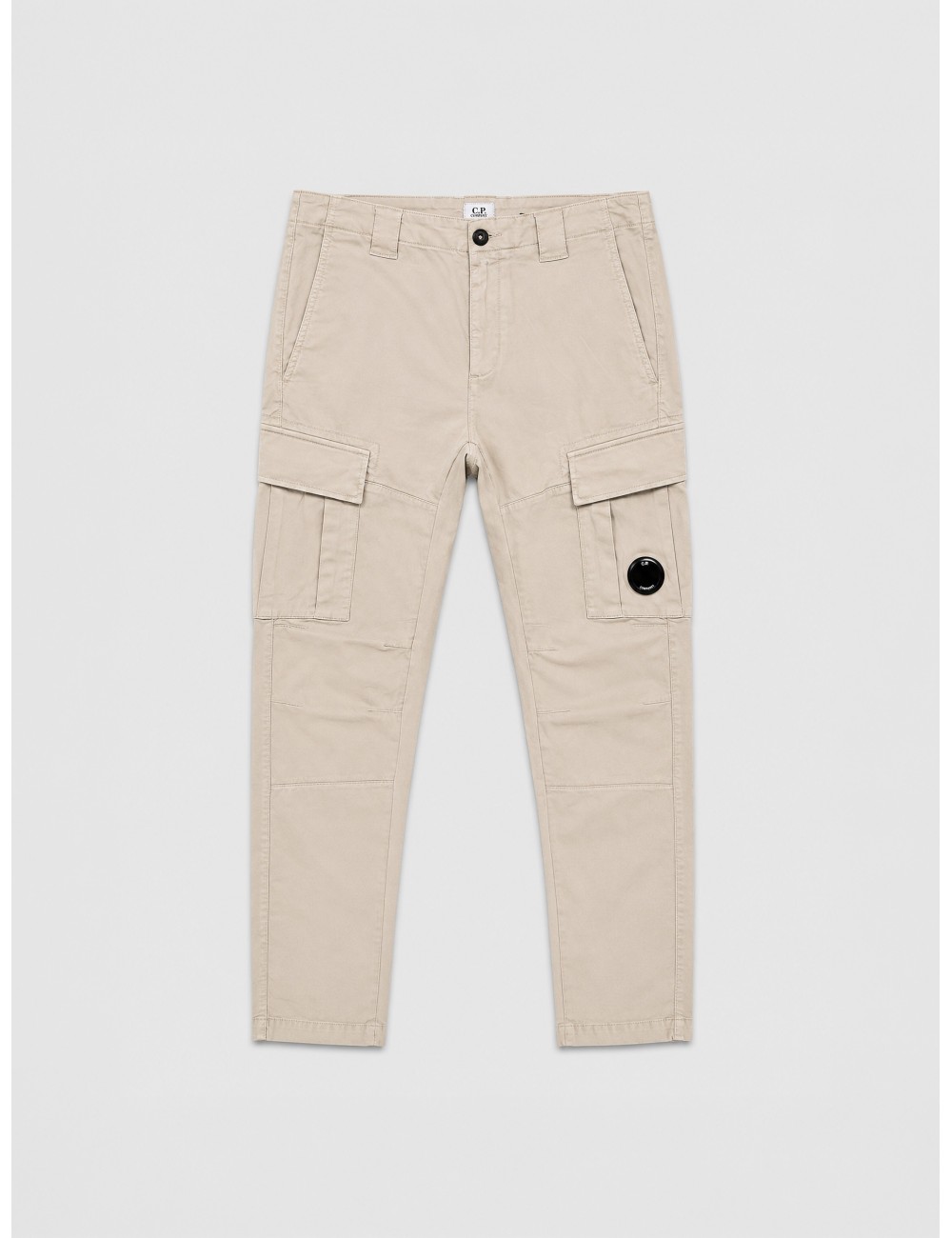 Pantalón cargo C.P. Company beige piedra con lente