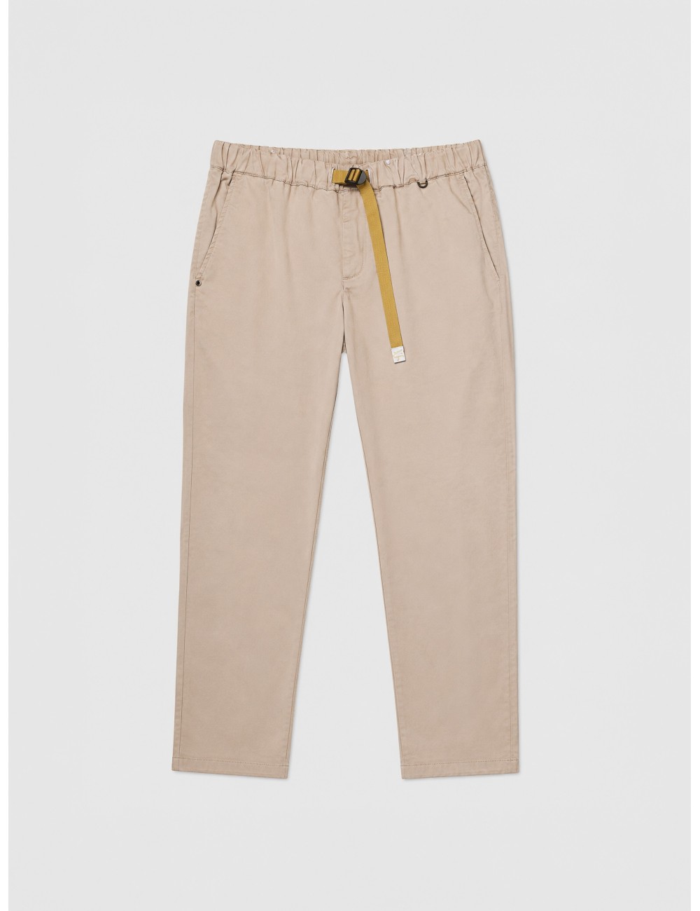Pantalón White Sand Greg topo en algodón con cintura elástica