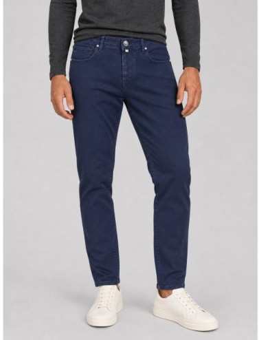 Pantalón Jacob Cohën Bard azul marino de cinco bolsillos