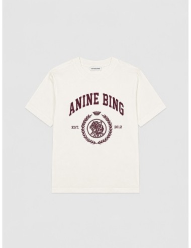 Camiseta JAYLIN Anine Bing blanca