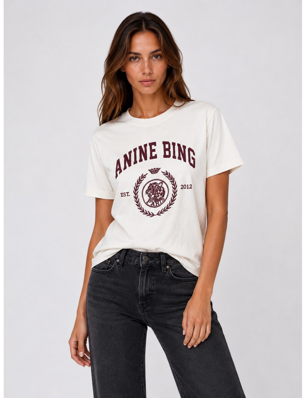 Camiseta JAYLIN Anine Bing blanca