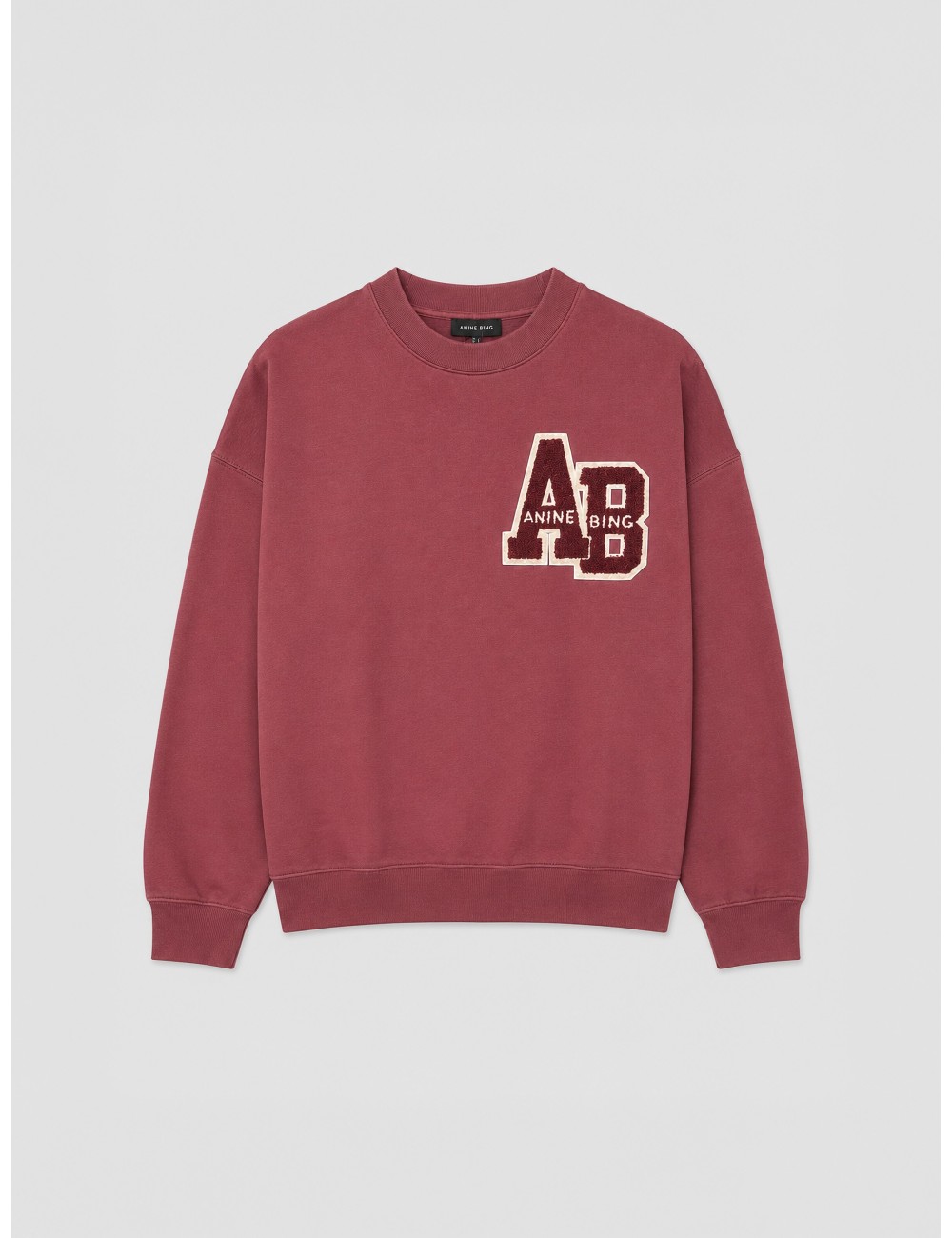 Sudadera MILES LETTERMAN Anine Bing roja