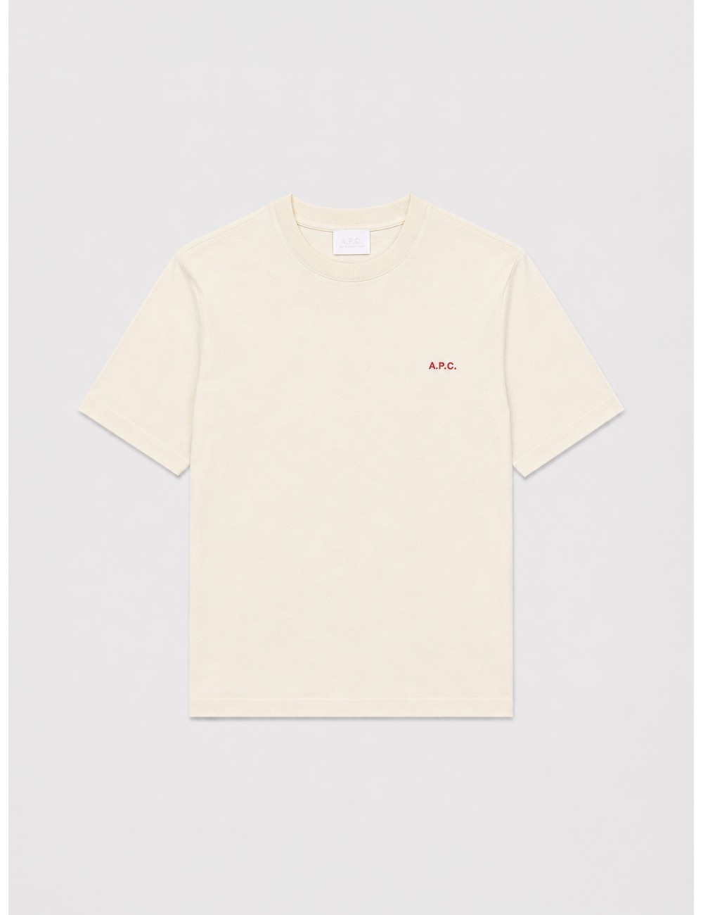 Camiseta OLIVER de A.P.C. en color beige