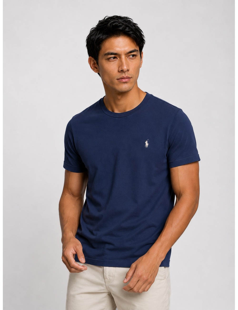 Camiseta CLASSIC de Polo Ralph Lauren en color azul marino