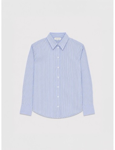 Camisa ESSIE de ANINE BING en color washed blue