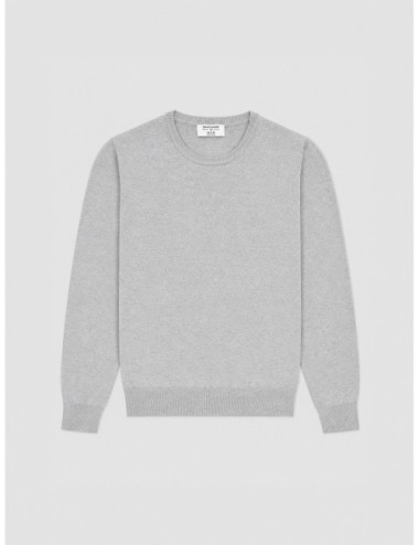 jersey Cashmere Knit Gran Sasso Gris