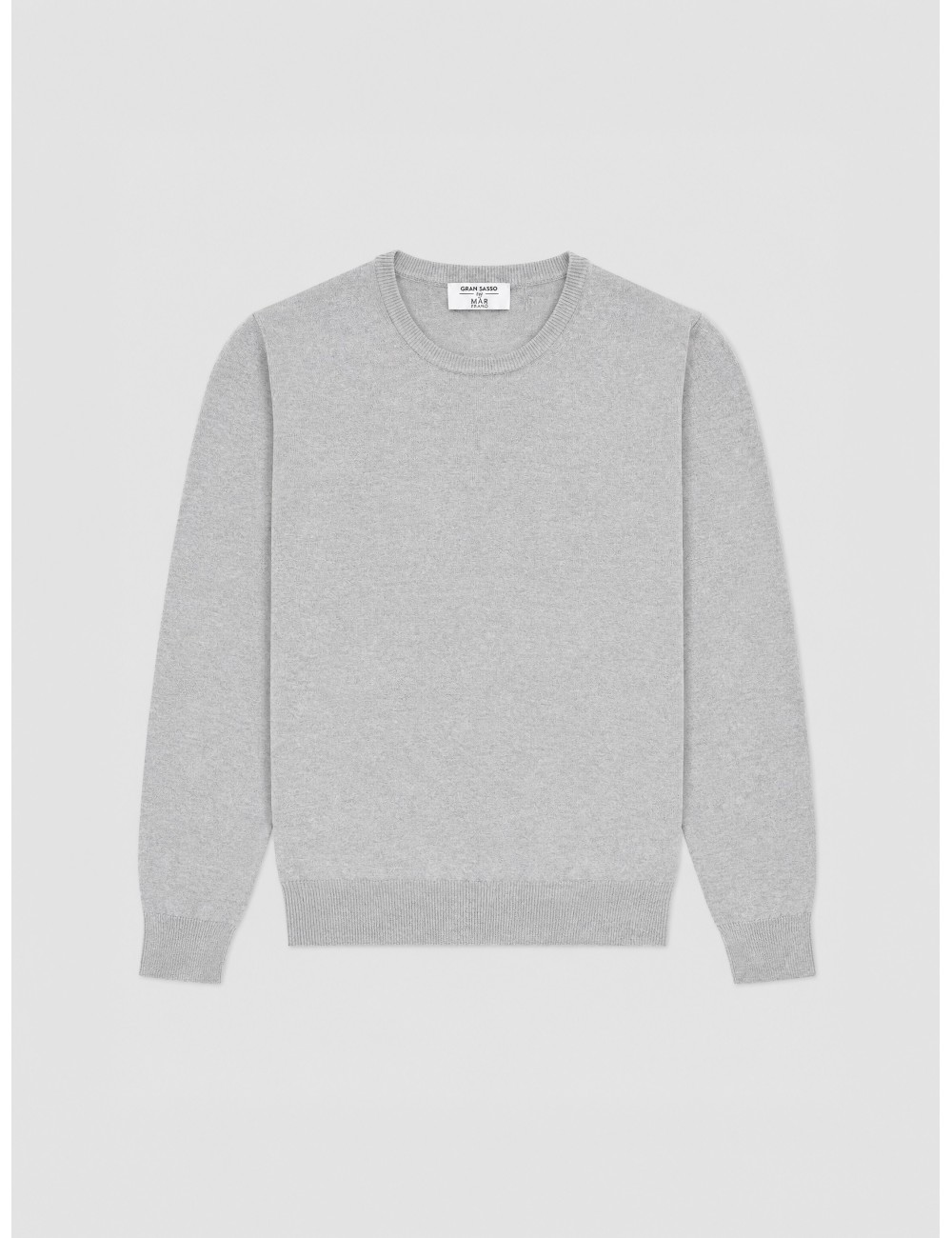 jersey Cashmere Knit Gran Sasso Gris
